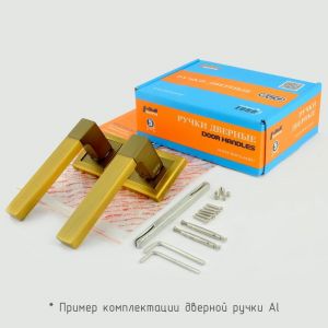 Ручка дверная 106 К AL Черный