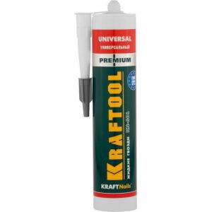 Клей монтажный KRAFTOOL KraftNails Premium KN-601, универсальный, 310мл