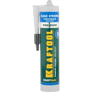 Клей монтажный KRAFTOOL KraftNails Premium KN-601T, суперсильный, 310мл