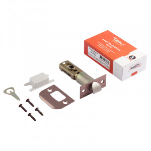 Защелка дверная 60мм для фалевых ручек Старая медь