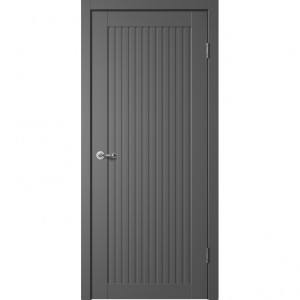 Дверь межкомнатная глухая Classic С7 Графит