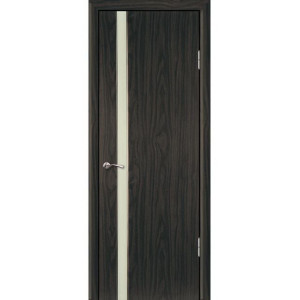 Дверь межкомнатная Люкс 1/1 Эконом, Венге шелк